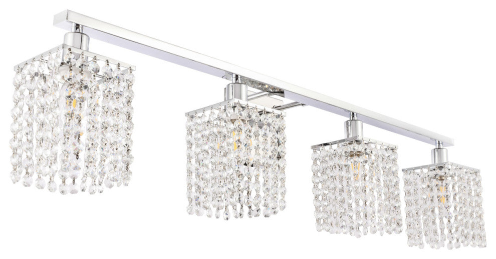 Elegant Lighting Phineas Four Light Wall Sconce LD7013C