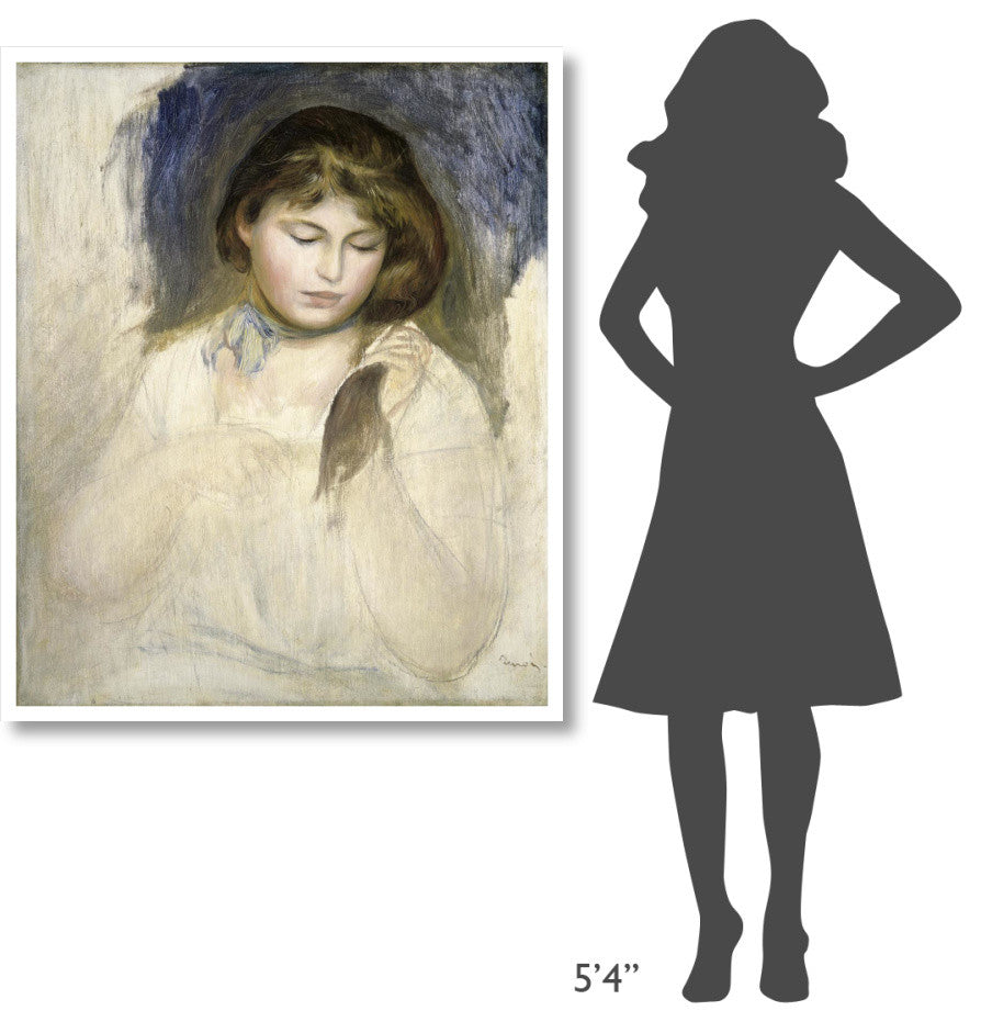 "Head of Gabrielle" Digital Paper Print by Pierre-Auguste Renoir, 38"x46"