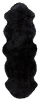 Black Animal Print Area Rug