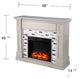 Sherborne Base Electric Fireplace With Marble Surround