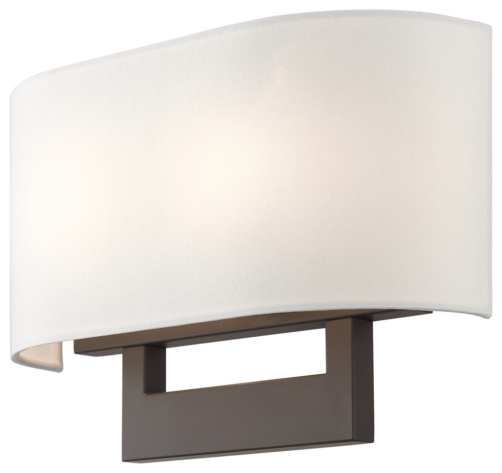 Livex Lighting Wall Sconces 2-Light Bronze Medium Sconce