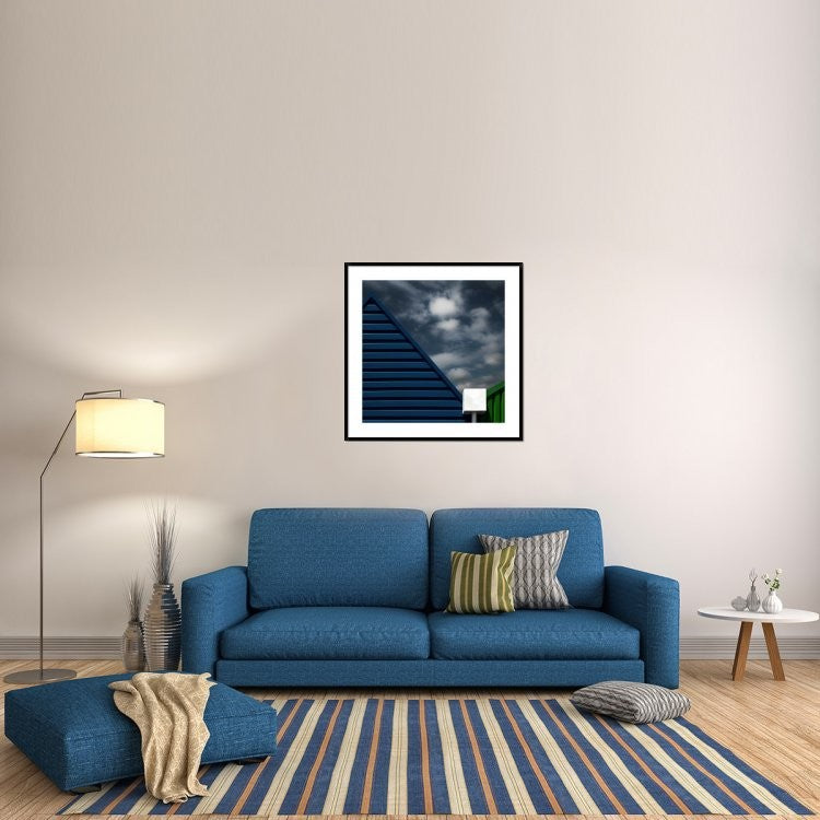 "Water Collector" Framed Digital Print by Gilbert Claes, 38"x38"