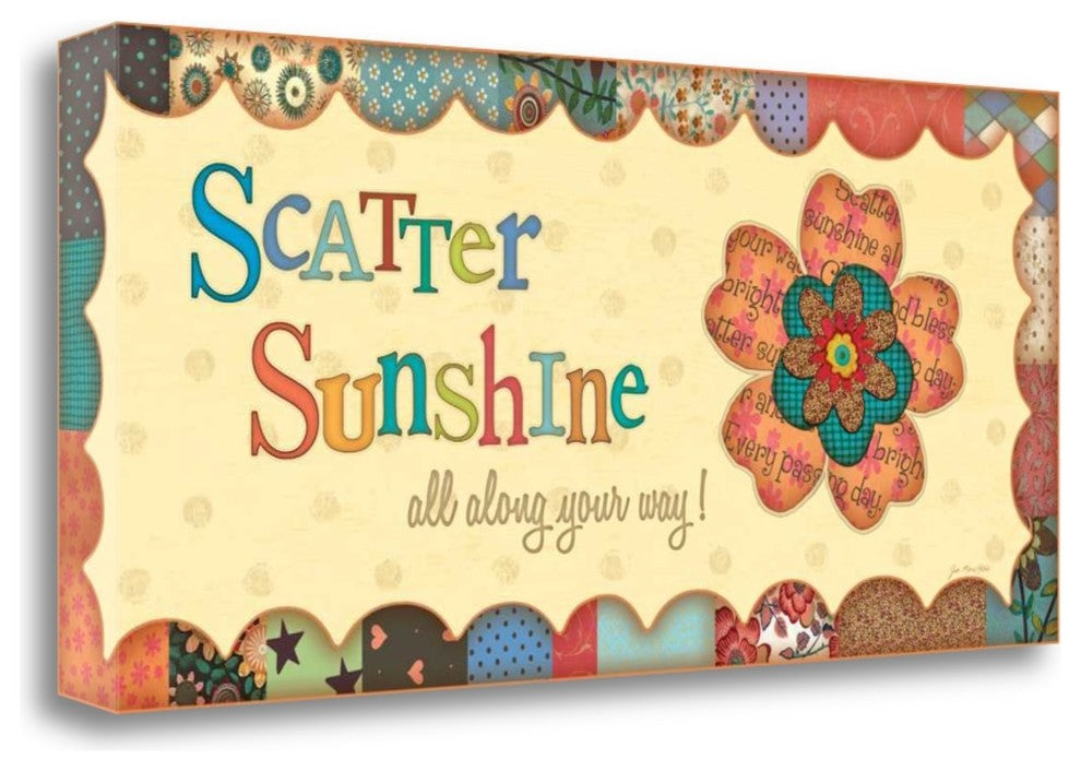 "Sunshine All Along" By Jo Moulton, Giclee Print on Gallery Wrap Canvas