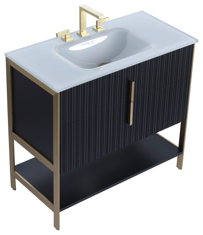 Fine Fixtures Serenity Modern bathroom vanity