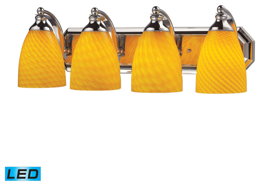 Elk Lighting 570-4C-CN-LED Bath and Spa 4-Light Vanity Light