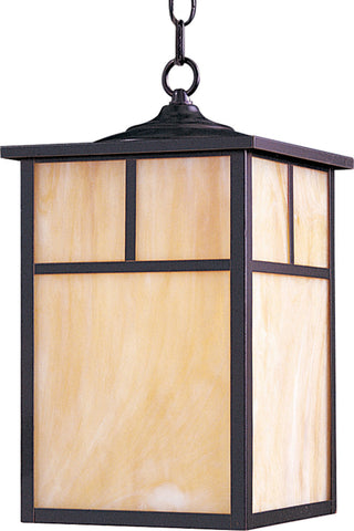 Maxim 4058 Coldwater 1 Light 9"W Outdoor Mini Pendant - Black