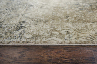 Rizzy Home Gossamer GS6800 Beige Damask Area Rug, Rectangular 5'x8'