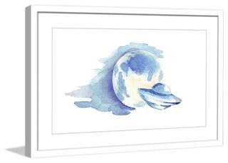"UFO" Framed Art Print
