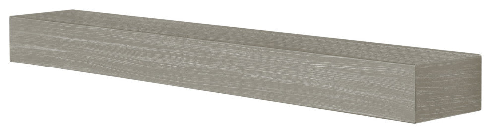 Zachary Non-combustible 48" Shelf Graywash Finish