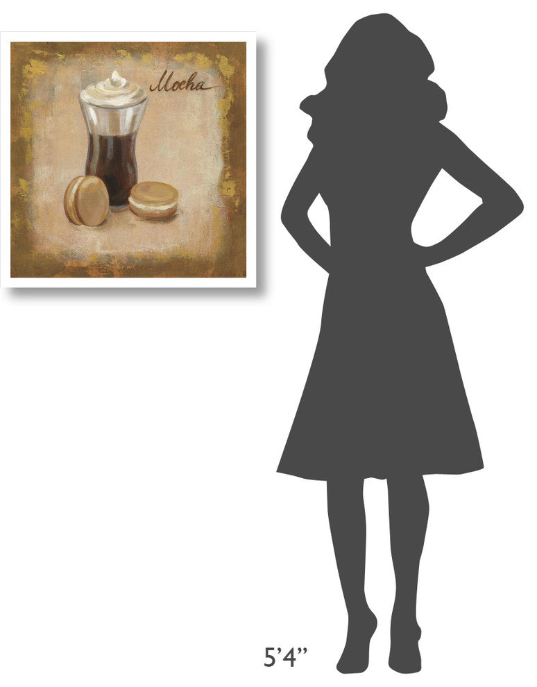 "Coffee Time I" Digital Paper Print by Silvia Vassileva, 26"x26"