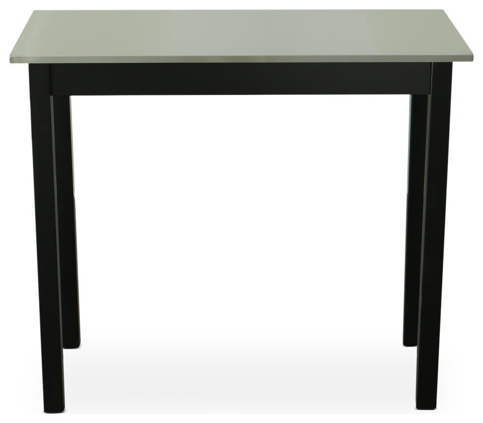 Le'Chef's Stainless Steel Top Table, Black