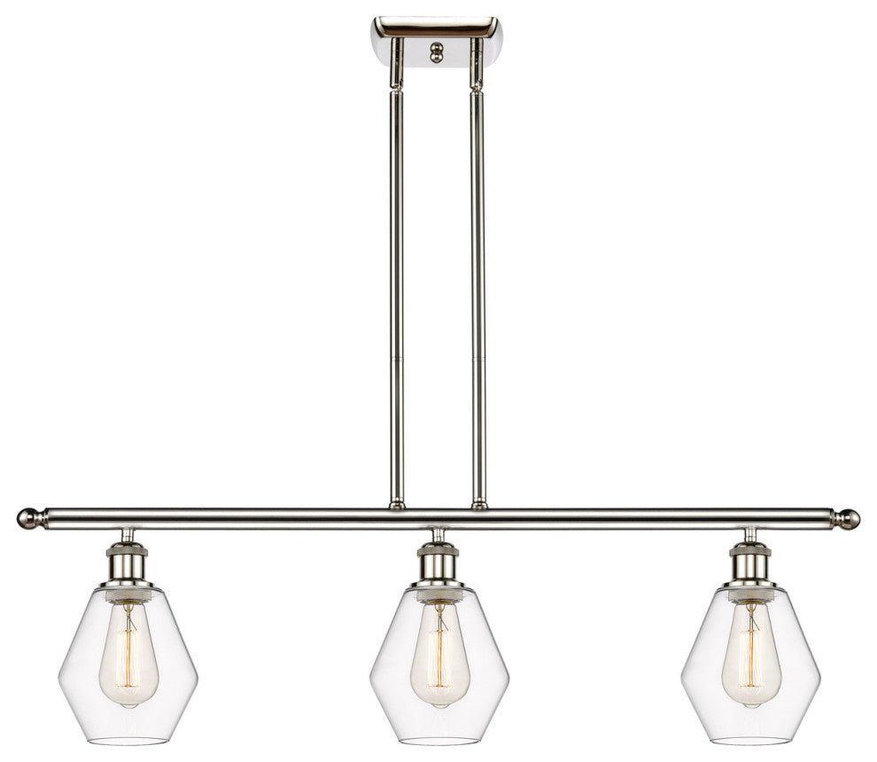 Innovations 516-3I-PN-G652-6-LED 3-Light Island Light, Polished Nickel