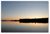 Nicole Dietz 'Moosehead Lake Sunset' Canvas Art, 19x12