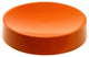 Round Soap Dish Free Standing, Orange