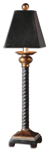 Bellcord Black Buffet Lamp