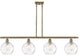 Innovations 516-4I-AB-G1215-8 4 Light Island Light, Antique Brass