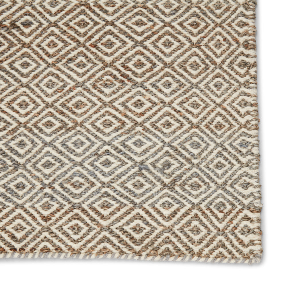 Jaipur Living Wales Natural Geometric Tan/ White Area Rug 10'X14'