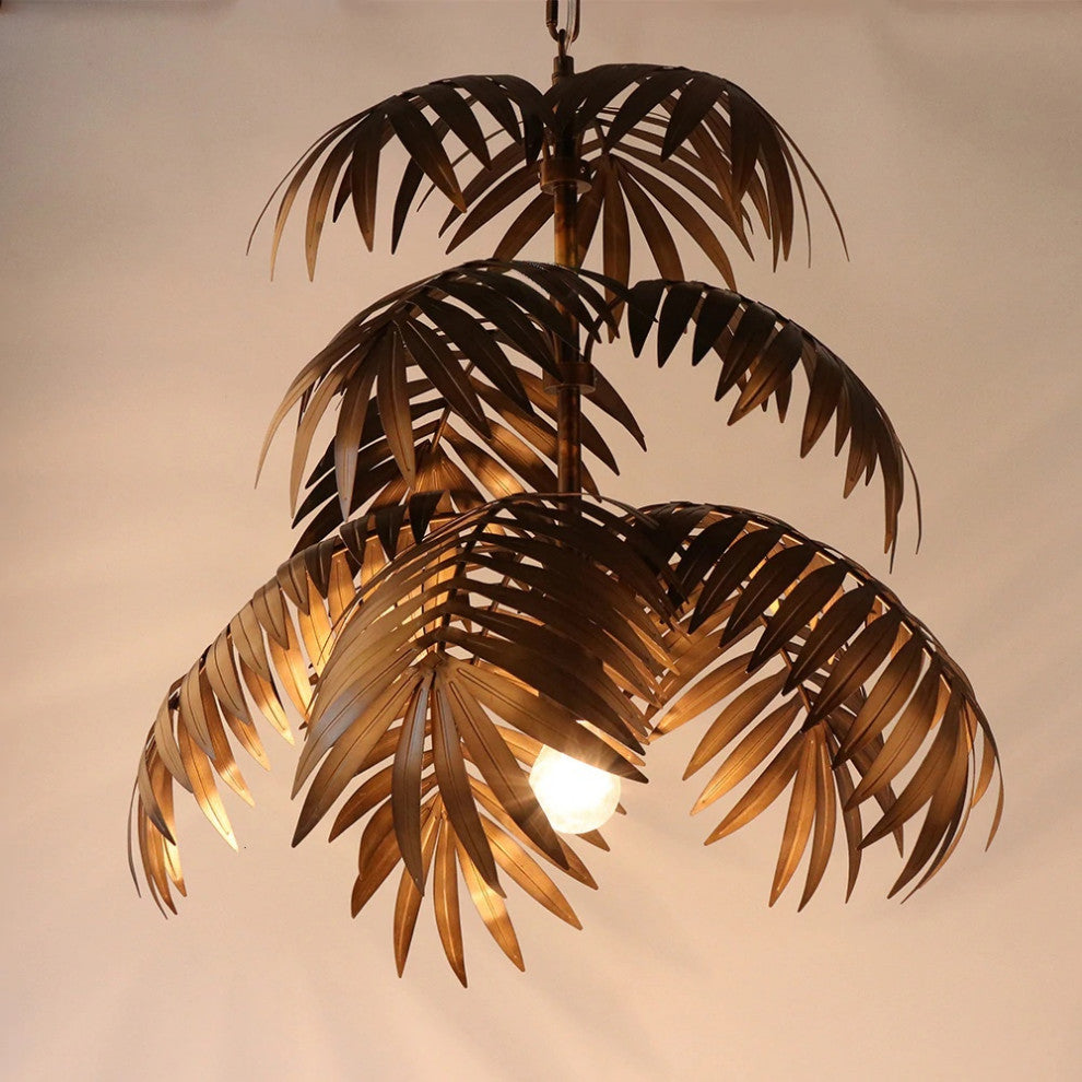 Deinze | Modern Loft Coconut Tree Chandelier for Restaurant, 3 Layers