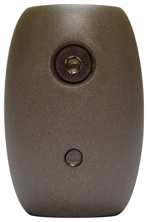 Downrod Coupler, Matte Greige