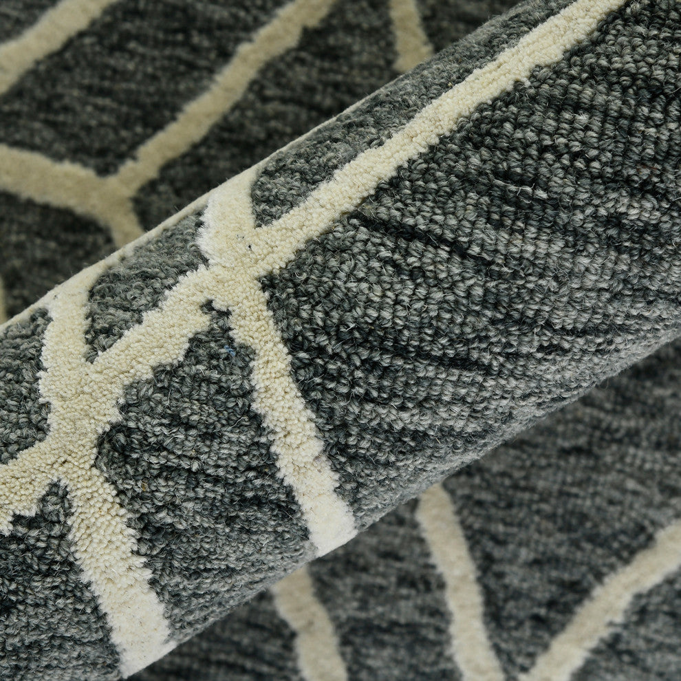 Vista Duncan Area Rug, Gray, 5' x 8', Geometric