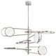 Valeri  Light Pendant, Burnished Nickel Finish, Off White Alabaster Shade