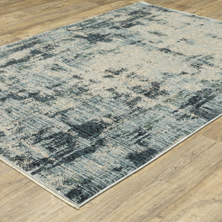 Harlan Modern Ethereal Polyester Area Rug 5'3" x 7'6"