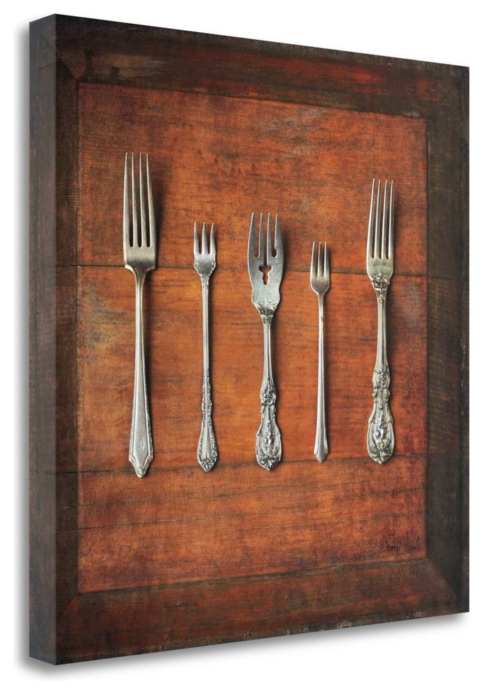 "Meal Time I" By Cristin Atria,Ready to Hang Giclee Print on Gallery Wrap Canvas