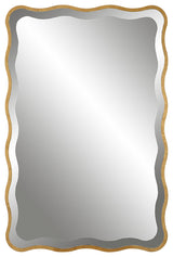 Uttermost Aneta Gold Scalloped Mirror