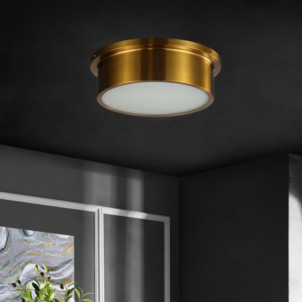 Safavieh Reyna Flush Mount Brass