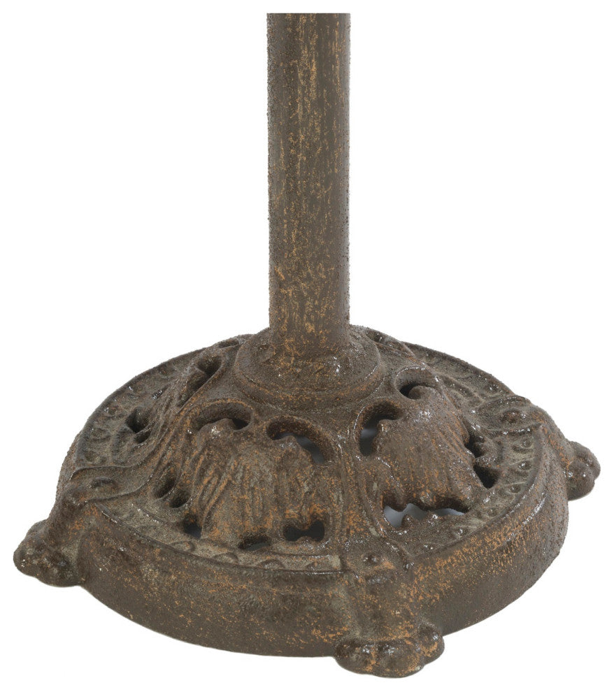 Antiqued Fiberglass Tabletop Head Form