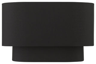 Bainbridge 2-Light Black ADA Sconce