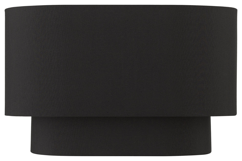 Bainbridge 2-Light Black ADA Sconce