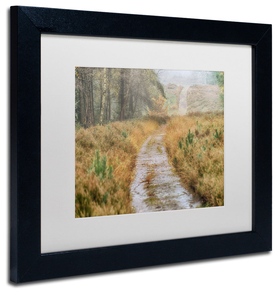Cora Niele 'Path' Matted Framed Art