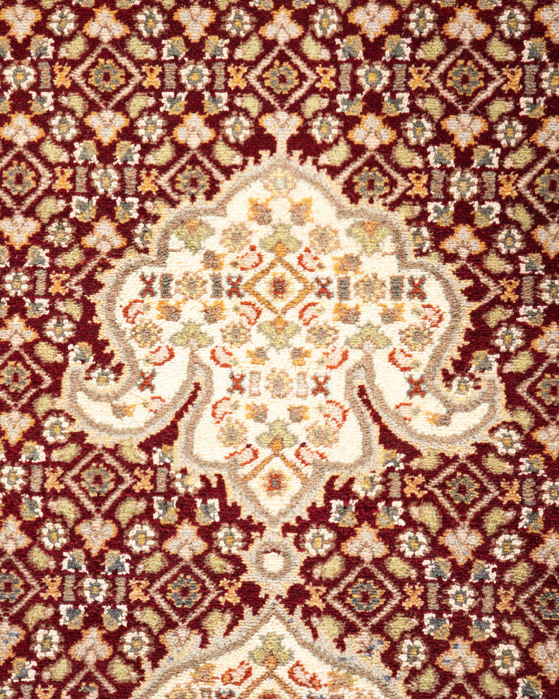 Mogul, One-of-a-Kind Hand-Knotted Area Rug Red, 8'2"x10'1"