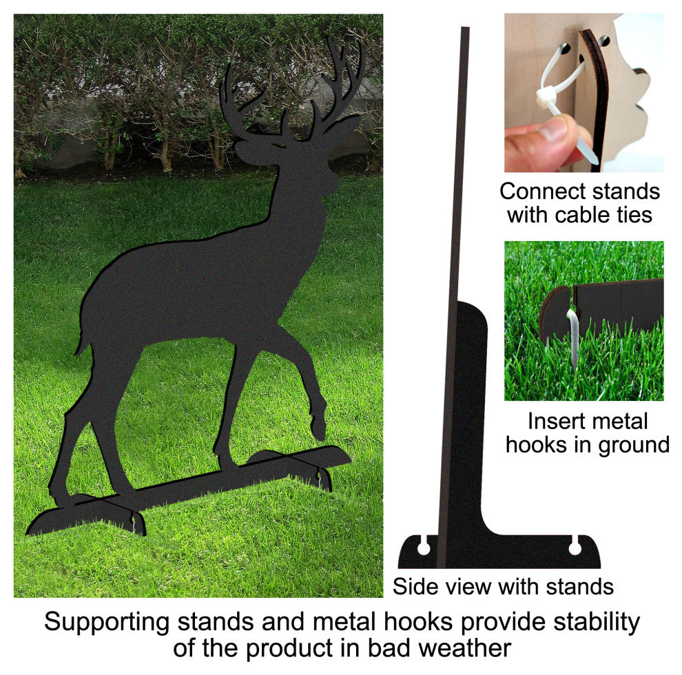 Winter Wolfs Scenic 32 Free-Standing Garden Decor