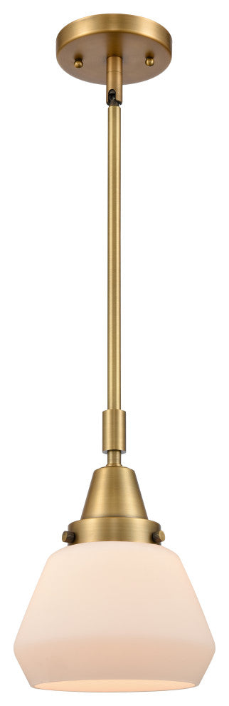 INNOVATIONS LIGHTING 447-1S-BB-G171 Fulton Mini Pendant