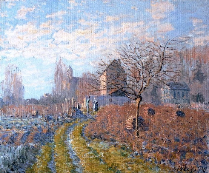 Alfred Sisley Frost -St. Martin's Summer Wall Decal