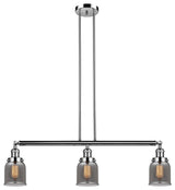 Innovations Lighting 213-Pn-S-G53-Led 3 Light Dimmable Led Island Light