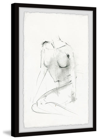 "Gorgeous" Framed Painting Print, 12x18