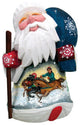 Old World Horsing Around, Woodcarved Figurine