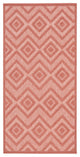 Nourison Versatile 2' x 4' Coral/Orange Modern Area Rug
