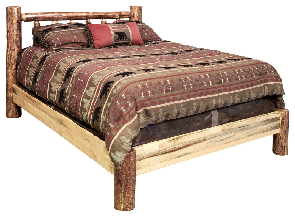 Glacier Country Collection Platform Bed, Full