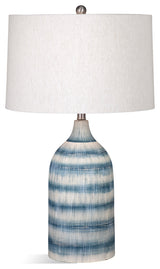 Hayes Table Lamp - Matte Blue