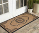 Abrilina Heavy Weight Outdoor Entryway Monogrammed Double Doormat 36"X72", B