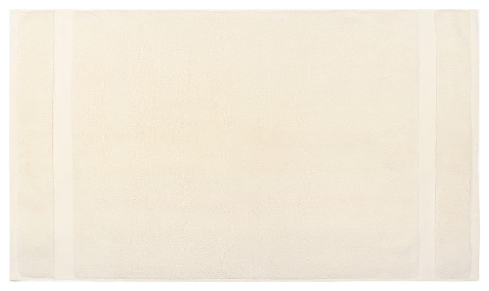 Organic Cotton Feather Touch Quick Dry Bath Mat, 20"x33", Marshmallow