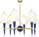 Robert Abbey-RA-C904X-Six Light Chandelier, Jonathan Adler Versailles