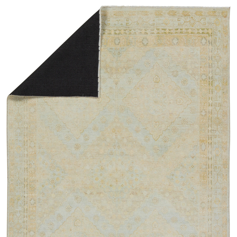 Jaipur Living Winn Trellis Blue/ Green Runner Rug 2'6"X8'