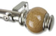 Polychrome 1" Curtain Rod, Satin Nickel, 28"-48"