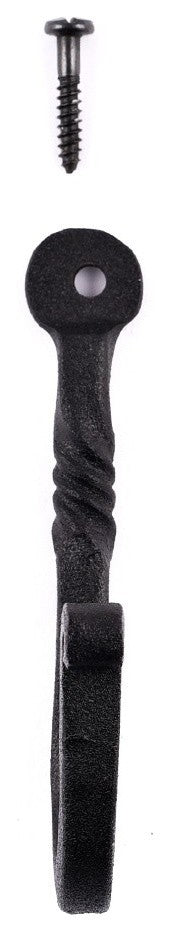 Hook Black RSF Iron Single 3 1/2"H X 1 1/4" Proj Pack of 10 |