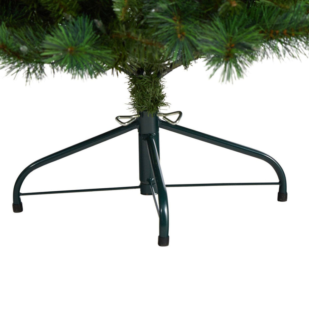 5' Slim West Virginia Mountain Pine Artificial Christmas Tree With 200 Lights